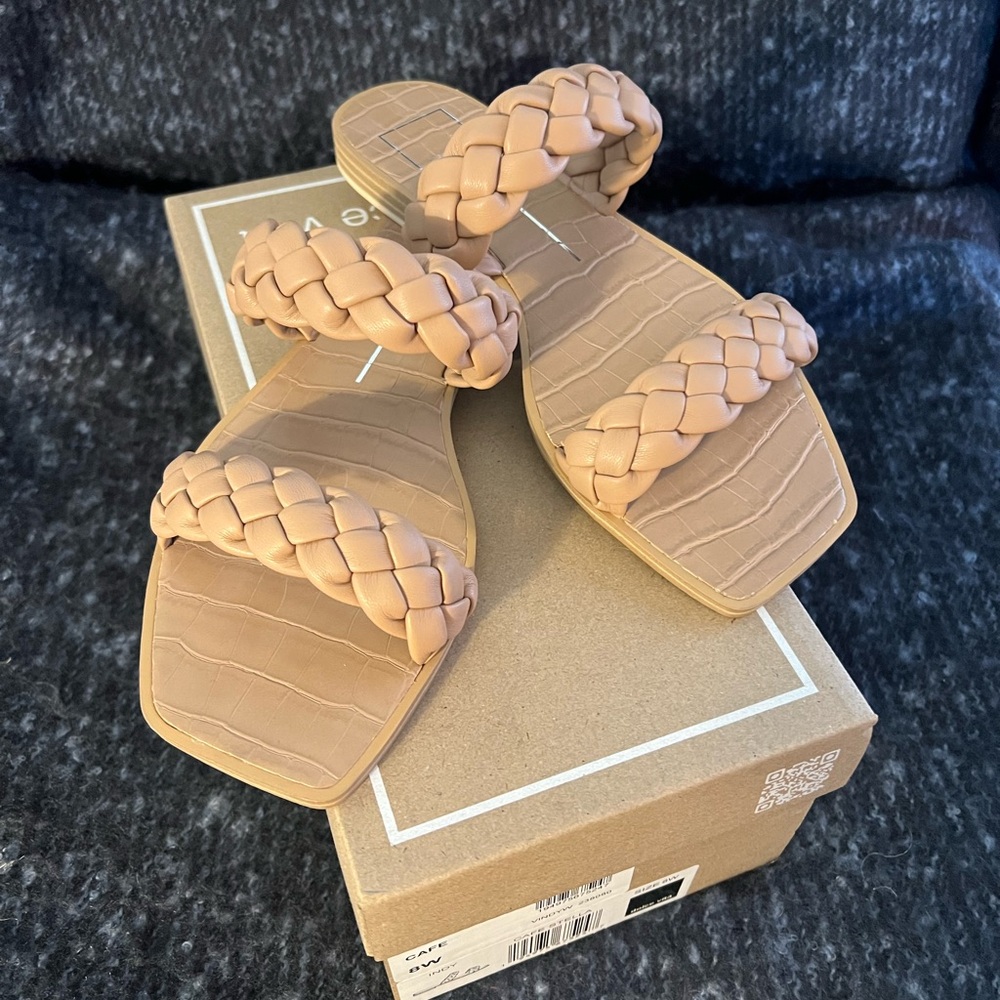Dolce Vida braided strap sandal